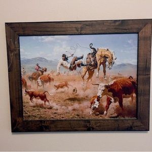 Canvas painting from Big R